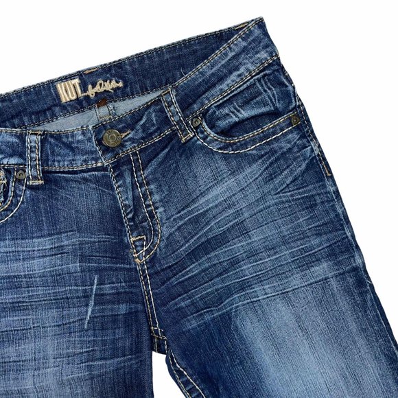 Kut from the Kloth Distressed Bermuda Shorts 10 - Picture 3 of 8